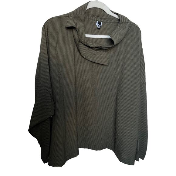 Dress To Kill By Jane Mohr Popover Boxy Laganlook Tunic Blouse Size OS - Picture 1 of 10
